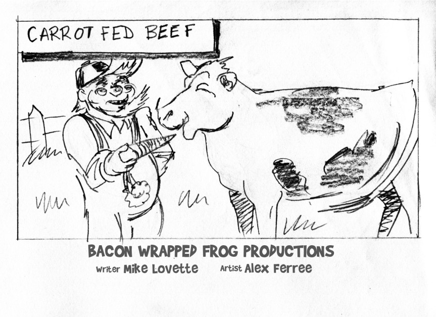 M_A Comic Cow Fed carrot